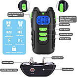 Нашийники Pethood Shock для собак з 3 режимами вібрації, звукового сигналу - Нашийник для дресирування собак з ТПУ та нейлоновим, фото 2