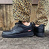 Кросівки Nike Air Force 1 Low Supreme Black - CU9225-001, фото 6