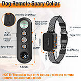 Нашийник THVGUL Citronella Bark для великих собак, нашийник для собак Citronella з пультом дистанційного керування, спрей-нашийник, фото 3