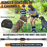 Нашийник THVGUL Citronella Bark для великих собак, нашийник для собак Citronella з пультом дистанційного керування, спрей-нашийник, фото 5