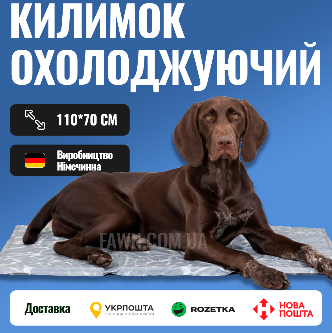 Охолоджуючий килимок для собак Trixie 110х70 см, фото 1