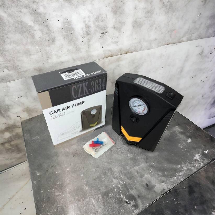 Повітряний компресор від прикурювача для авто, Автомобільний компресор для шин коліс PG-85, фото 1