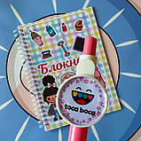 Набір Тока Бока — блокнот у клітинку, ручка, фото 2