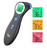 Інфрачервоний термометр лобовий фемометр DET-306, фото 4