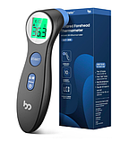 Інфрачервоний термометр лобовий фемометр DET-306, фото 6