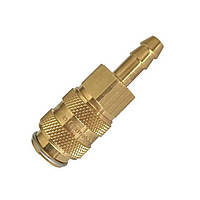 Гніздо швидкороз'ємного з'єднання NW5 з ніпелем Ø6 мм (прохідне)