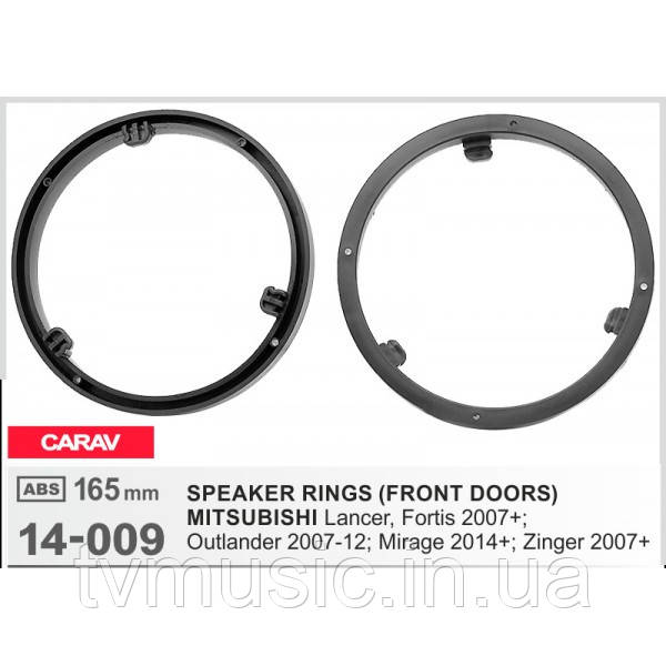 Подіуми для динаміків CARAV 14-009 (Citroen, Mitsubishi), фото 1