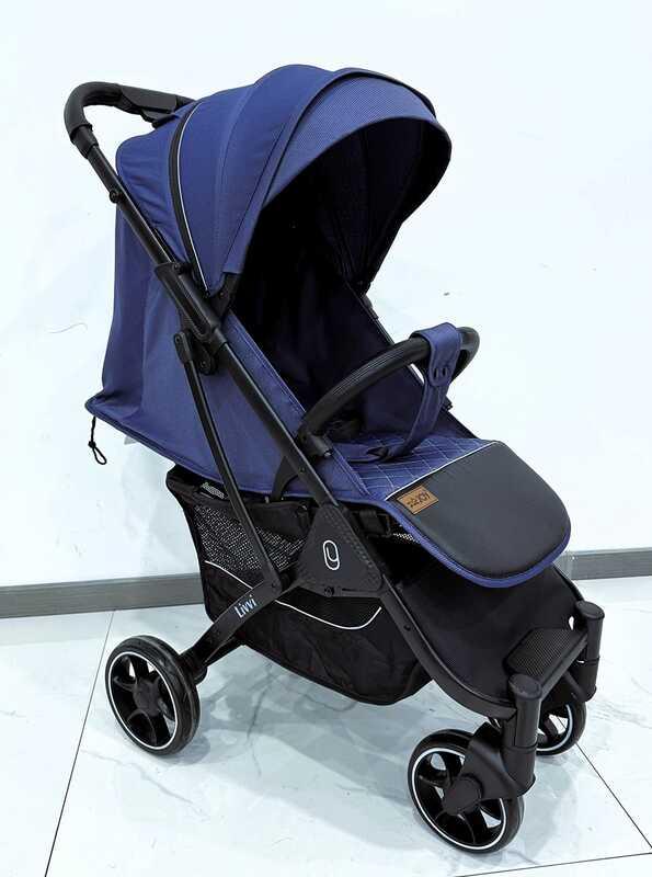 Дитяча прогулянкова коляска-книга JOY Livvi LV-04270 до 22 кг, алюмінієва рама, підсклянник, телескопічна, фото 1