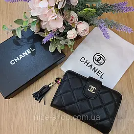 Гаманець C.H.A.N.E.L шкіряний в коробці