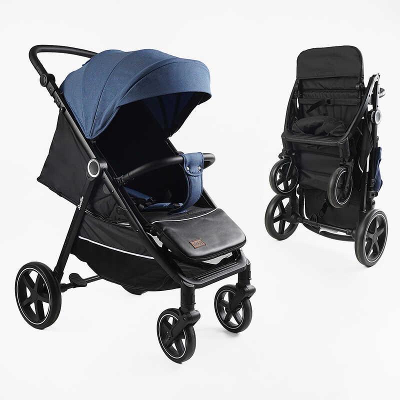 Дитяча коляска-книга JOY Sevillia S-64600 алюмінієва рама, підсклянник, дощовик, кошик для, фото 1