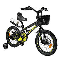 Дитячий двоколісний велосипед COPSO TAYGER TG-30211 16" дюймів, алюмінієва рама, знімні страхувальні