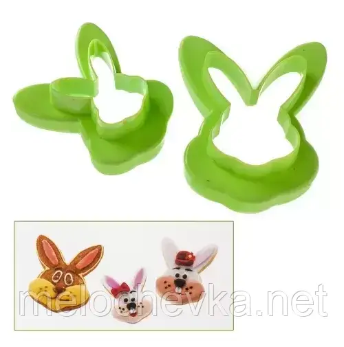 Форма для вирубування печива Заєць