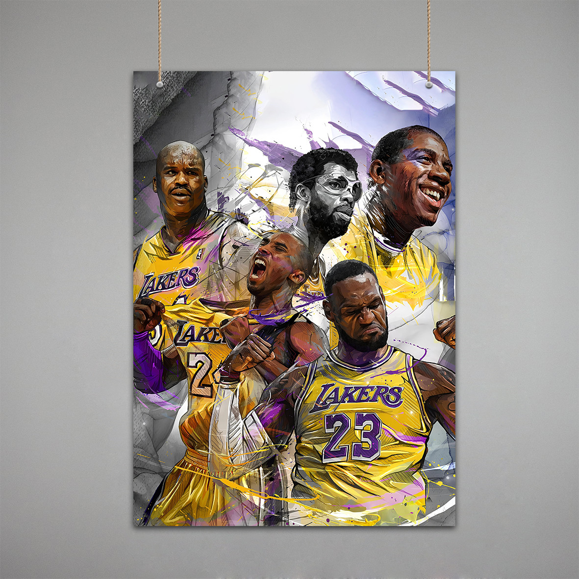 Постер Баскетбол: «Легенди Lakers»