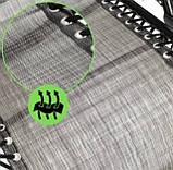 Шезлонг лежак складний Bonro BG-007 сірий, фото 9