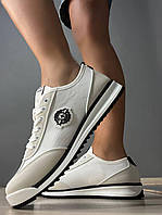 Кросівки жіночі Navigator 3241-2 з текстилю з емблемою білі, 36, 23,5 см