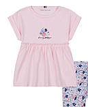 Дитячий комплект Tommy Hilfiger туніка та легінси 1159837207 (Рожевий 3), фото 3