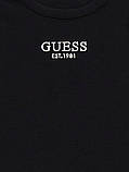 Дитячий топ Guess в рубчик 1159841915 (Чорний 8), фото 3