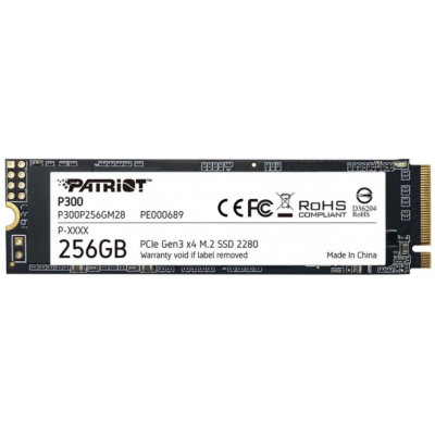 Накопичувач SSD M.2 2280 256GB Patriot (P300P256GM28), фото 1