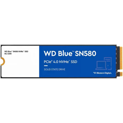Накопичувач SSD M.2 2280 250GB SN580 WD (WDS250G3B0E), фото 1