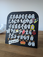 Органайзер, стійка, холдер для джибітсів, значків.