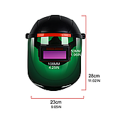 Маска зварювальника хамелеон StarLux 22М з автозатемненням, захистом очей і термостійким корпусом, фото 3