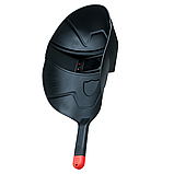 Пластиковий щит зварювальника з ручкою, термостійкий, легкий, светофільтр 52×102 мм DIN 9–13, фото 2