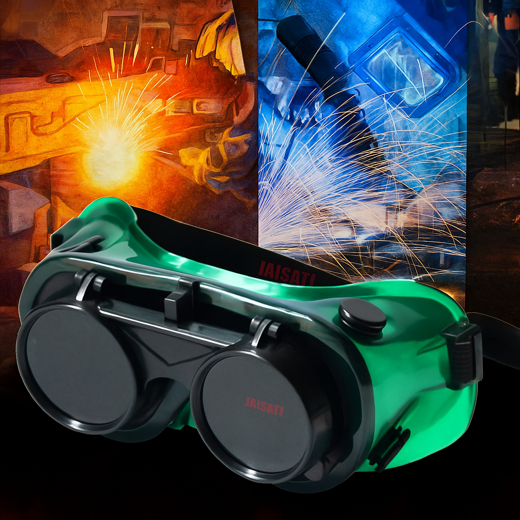 Окуляри зварювальника ARDON WELDER для газозварювання та різання металу, затемнені, з вентиляцією