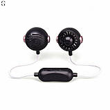 Портативний подвійний вентилятор на шию MK 5672, 60 см, акумулятор, USB Type-C, 2 режими Чорний, фото 4