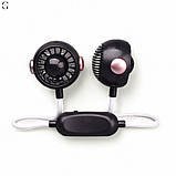 Портативний подвійний вентилятор на шию MK 5672, 60 см, акумулятор, USB Type-C, 2 режими Чорний, фото 5