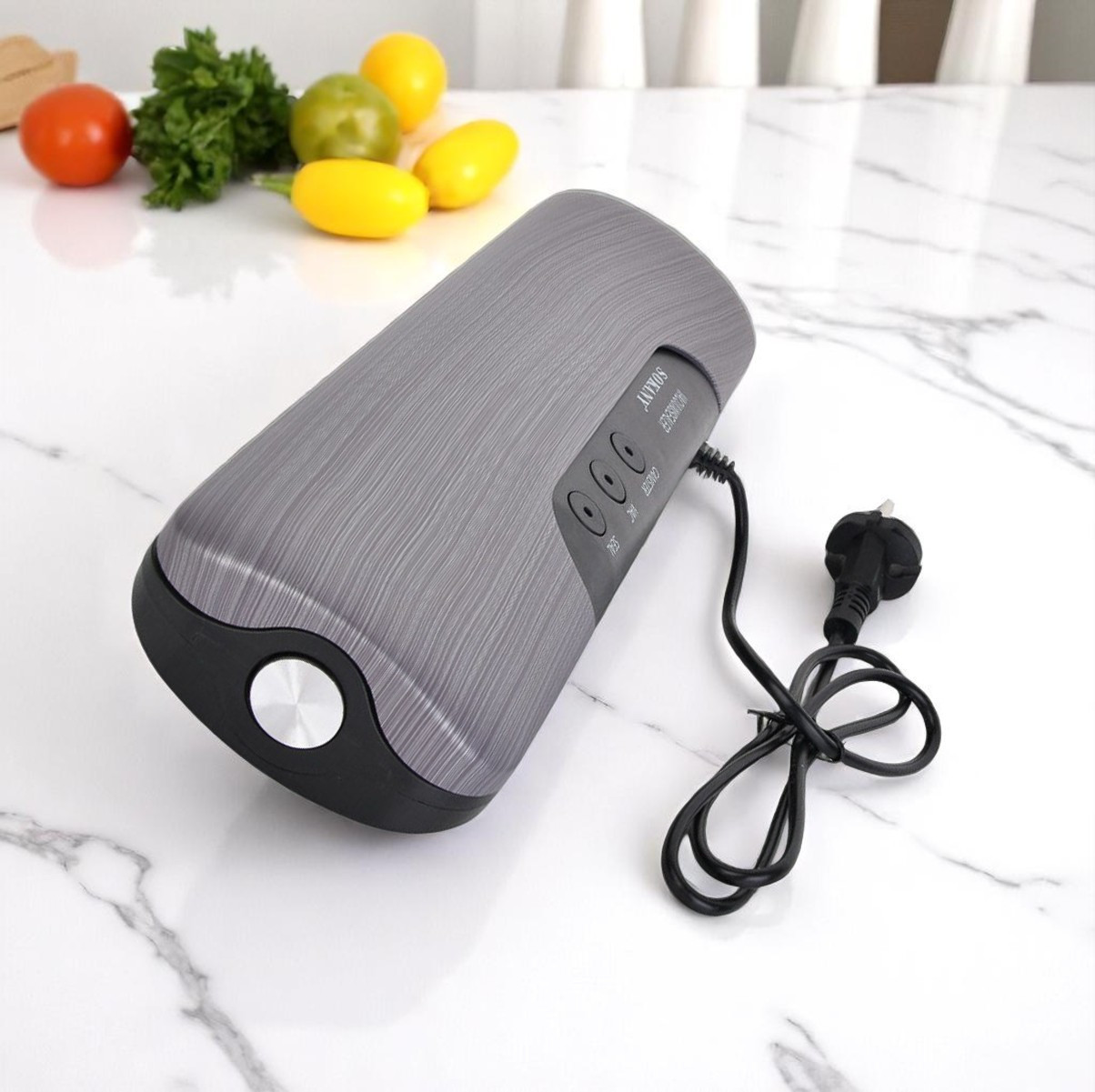 Вакууматор SK-13031 з підвійним насосом, різаком, VAC-функцією, 30 см запаювання, 60 кПа, для дому, фото 1