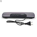 Вакууматор SK-13031 з підвійним насосом, різаком, VAC-функцією, 30 см запаювання, 60 кПа, для дому, фото 9