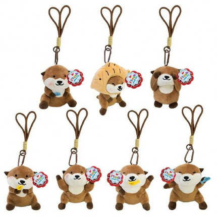 Брелок-м'яка іграшка Plush and Co Видреня PLC25004 розмір 14х10х12см, фото 1