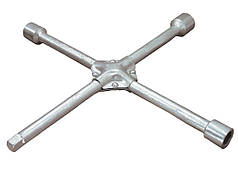 Ключ балонний MASTERTOOL хрестовий посилений 17х19х21х1⁄2" 350х16 мм 73-0313