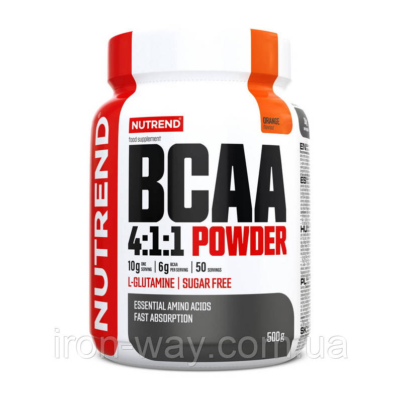 Nutrend BCAA 4:1:1 Powder (500 g, pineapple), фото 1
