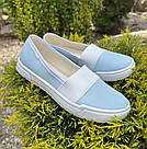 Жіночі сліпони ERICA, блакитні, фото 5