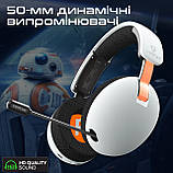 Bluetooth-гарнітура Vertux BB-8 White, фото 2