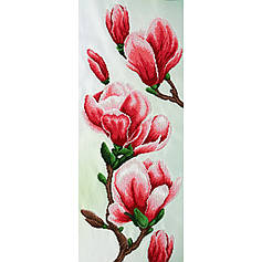 Набір для вишивки бісером "Магнолії", 27х68 см