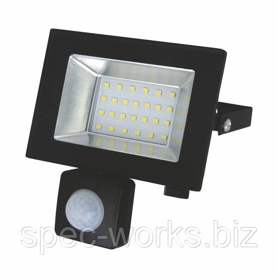 Прожектор із датчиком руху 20 W 220 В 1500 lm 6500 K IP65 LED-SLТ Sokol