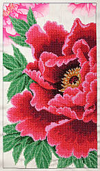 Набір для вишивки бісером "Розкішне цвітіння", 24х43 см