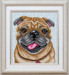 Набір для вишивки бісером "Після прогулянки", 21х23 см