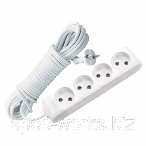 Подовжувач 4гн 3 м без заземлення VIKO Multi-Let