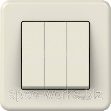 LNA2100323 ВИМИКАЧ ТРЬОХКЛ. КРЕМ. LEONA