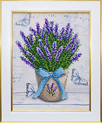 Набір для вишивки бісером "Лаванда", 21х27 см