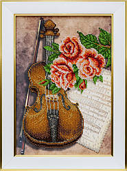 Набір для вишивки бісером "Мелодія кохання", 21x30 см