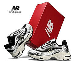 Жіночі кросівки шкіряні текстиль New Balance 1000 Silver Black, жіночі кеди Нью Беленс. Жіноче взуття