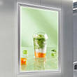 Фреймлайт А2 з клік-системою настінний, Світлова панель з алюмінієвою рамою для постера А2 420х594 мм, ACRY, фото 7