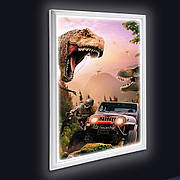 Фреймлайт А0 з клік-системою настінний, Світлова панель з алюмінієвою рамою для постера А0 841х1189 мм, ACRY