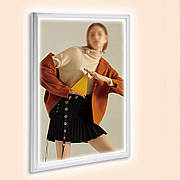 Фреймлайт А4 з клік-системою, Світлова панель з рамою настінна для постера А4 210х297 мм, ACRY