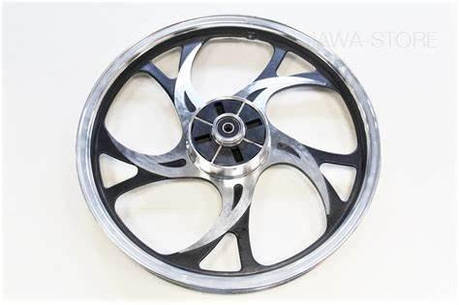 Диск Альфа Актив Дельта 17 задній чорний, фото 1