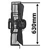 Вентилятор для припливно-витяжної вентиляції 630 мм Серія WO-K Аксіальний вентилятор низького тиску QuickAir, фото 3